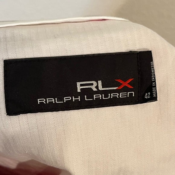 RLX Ralph Lauren Men’s pink flat front shorts Golf Preppy Casual Vacation - Picture 3 of 4